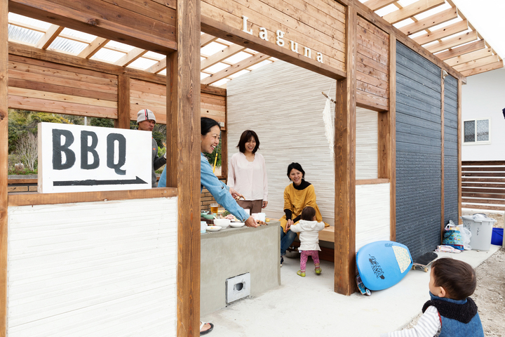 バーベキュースペースの写真