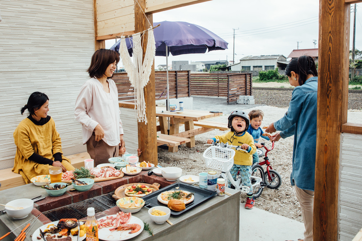 バーベキュースペースの写真